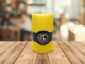 Beeswax Candle Pillar-Large